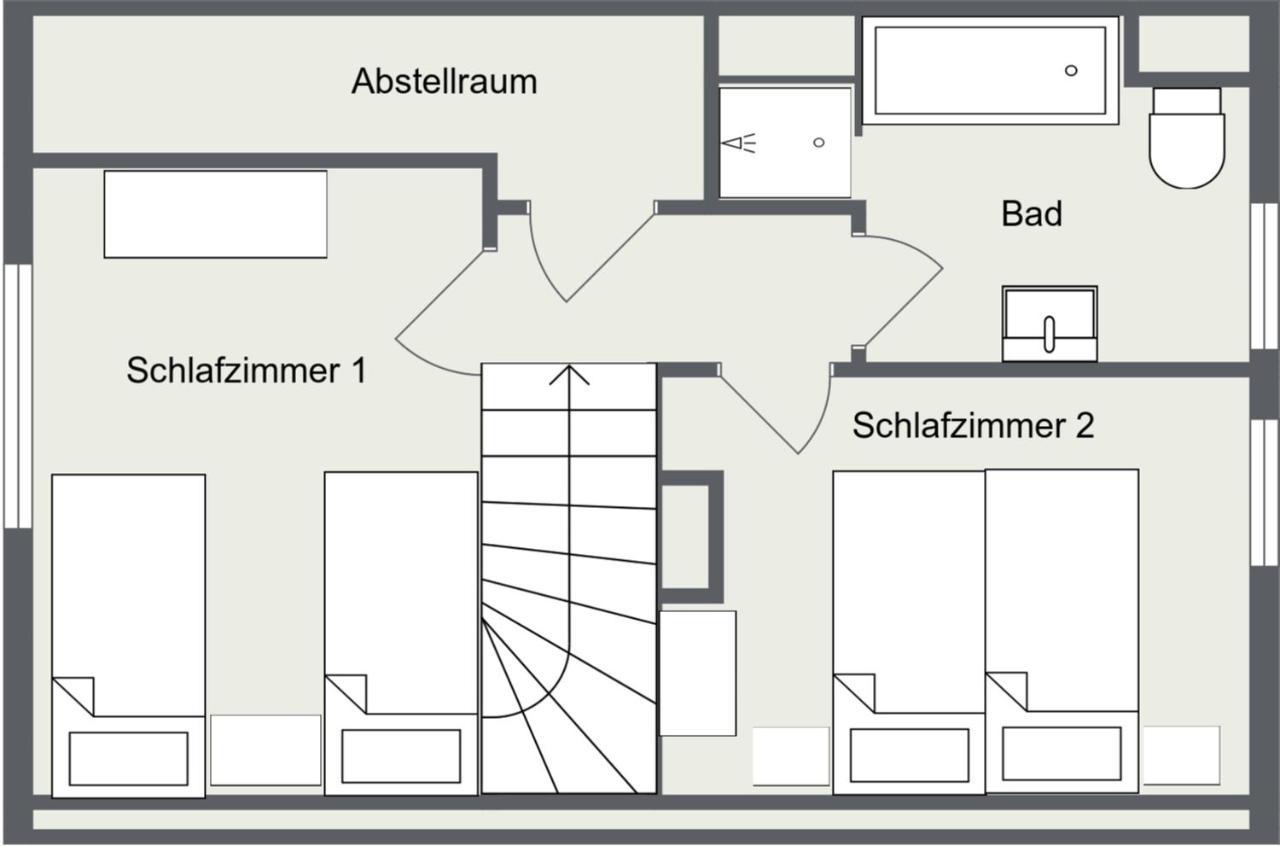 Ferienhaus Gartenstrasse Osten Exteriör bild